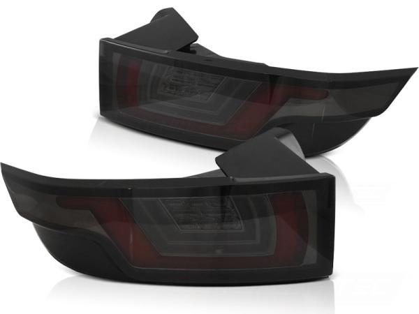 LED Lightbar Rückleuchten für Land Rover Range Rover Evoque Bj. 11-18 Smoke